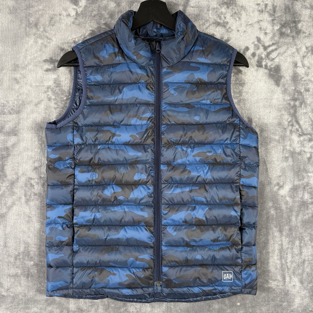 GAP Kids Puffer Vest‎ Boys Youth L Primaloft Lightweight Ski Snow Outdoor